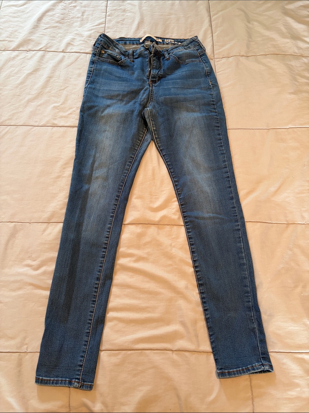 !it jeans Women's Faded Blue Skinny Jeans